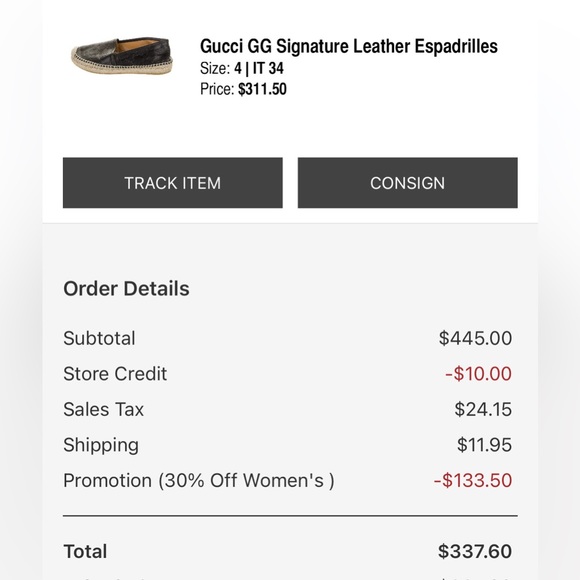 100% AUTHENTIC GUCCI Logo Espadrilles SIZE: 4 - Picture 14 of 14